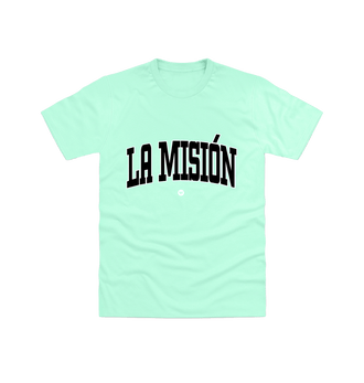 Mint Green La MisiÛn - Varsity T Shirt