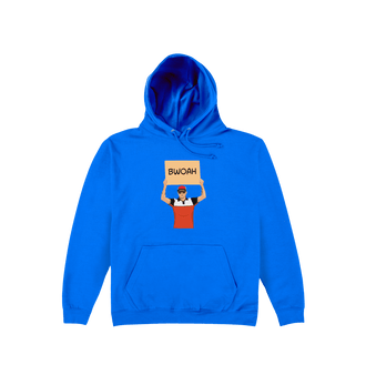 Royal Blue Bwoah Hoodie