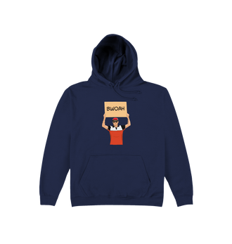 Oxford Navy Bwoah Hoodie